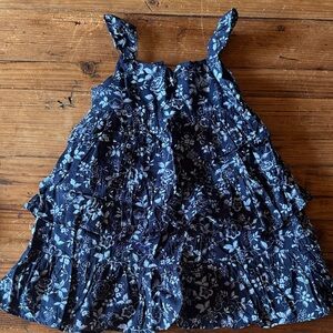 Janie and Jack Navy Floral Dress